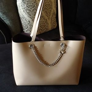 Coach 78218 chain convertible leather tote